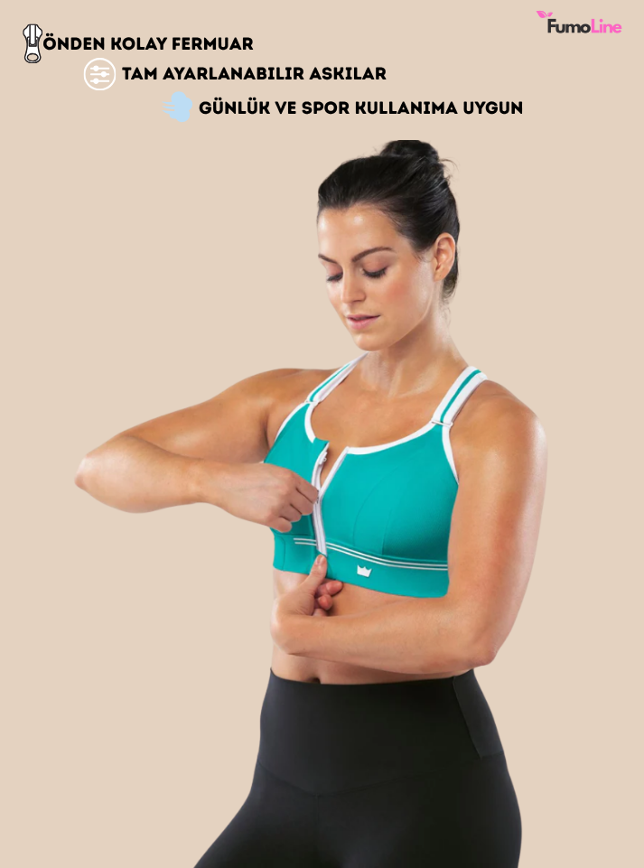 FumoLine™ FlexZip Premium Ayarlanabilir Rahat Sütyen